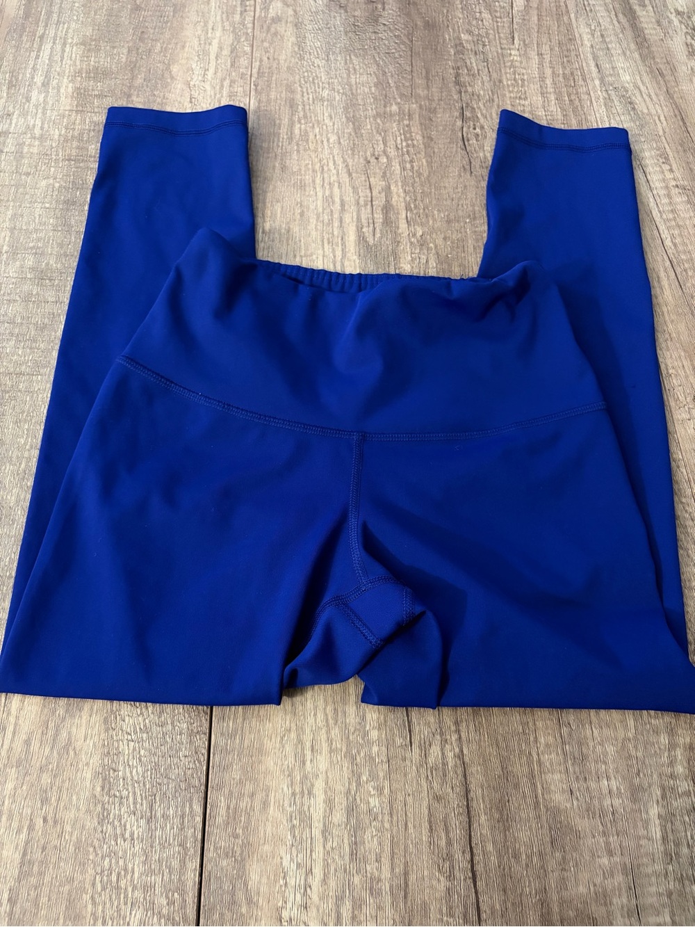 90 Degree By Reflex Cobalt Blue High-Waist Leggings